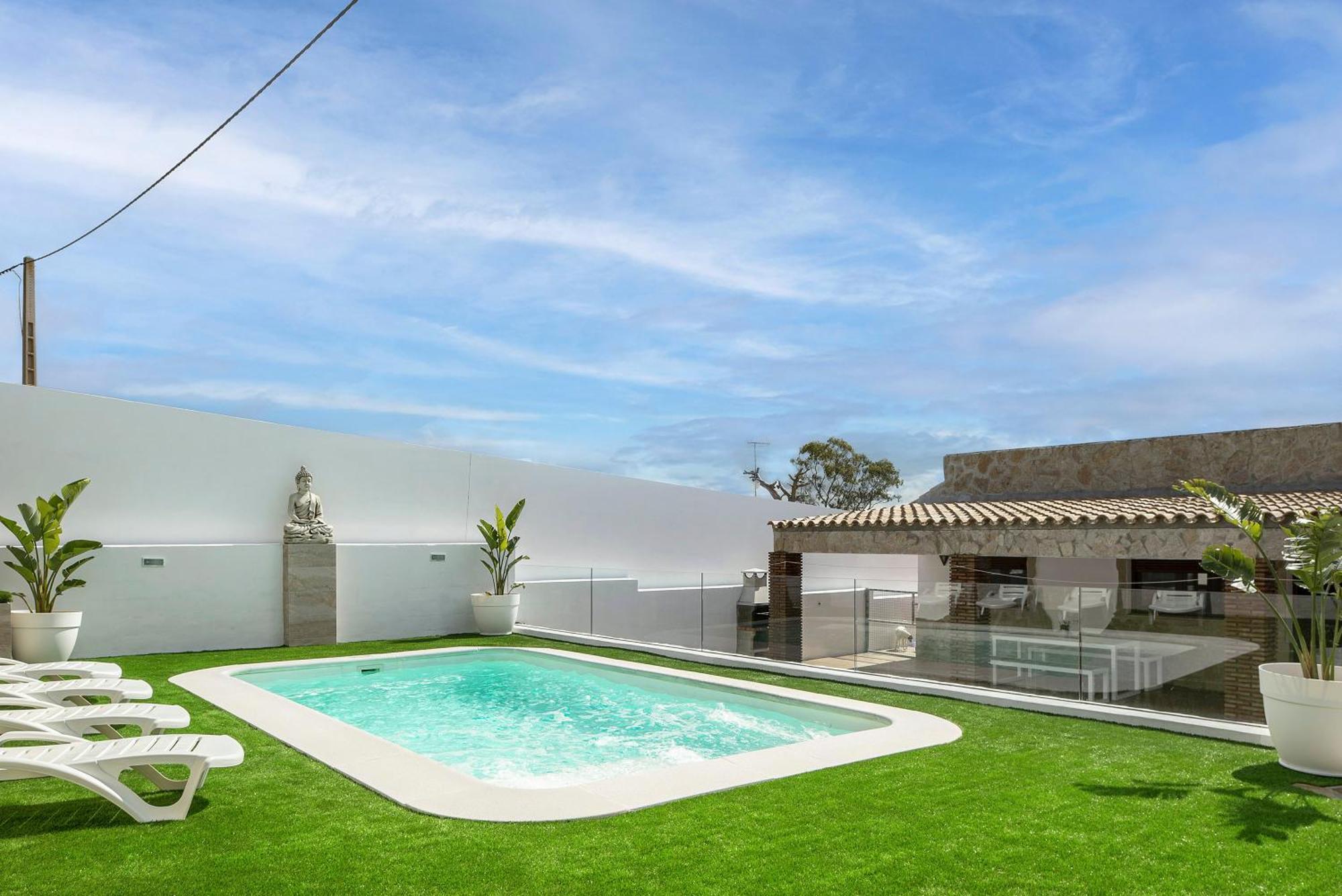 Casa La Teja 2 - Solo Familias Villa เวเฮร์ เด ลา ฟรอนเตรา ภายนอก รูปภาพ